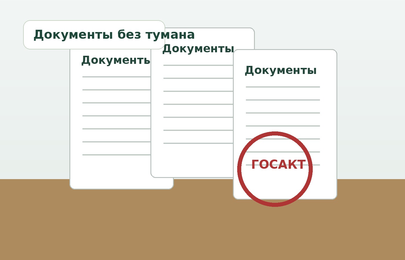 Документы и госакт на землю